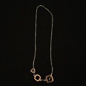 Kris gold and silver necklace